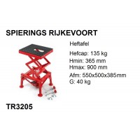 Heftafel  MX 135Kg