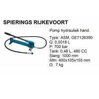 pomp hydr. 0,48L 700bar 