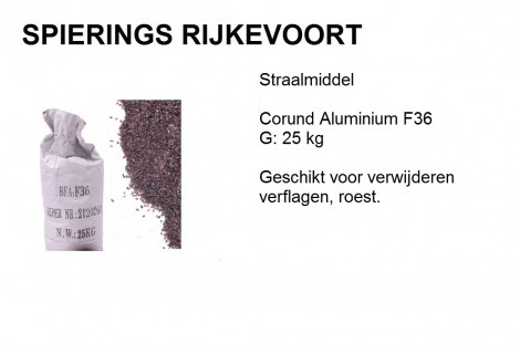 Straalmiddel , grof 
