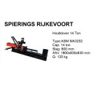 Houtklover 14ton 60cm Tractor