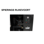 Compressor 10pk 12bar silent inc verzenden NL