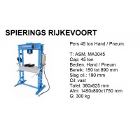 Pers 45ton Handb. en Pneum.