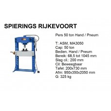 Pers 50ton Handb. en Pneum.