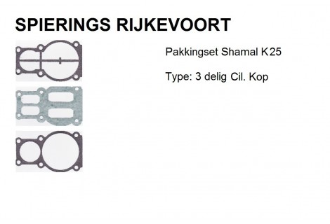 k25 Chinook Shamal pakkingset