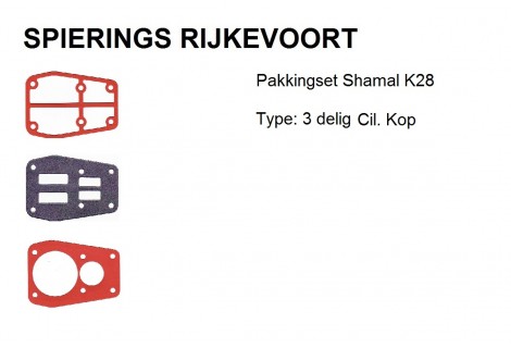 k28 Chinook Shamal pakkingset