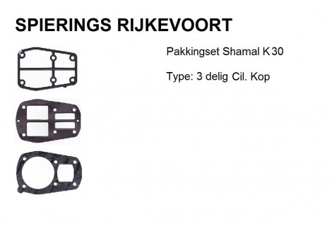 k30 Chinook Shamal pakkingset