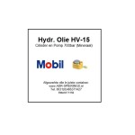 Hydrauliekolie 15 2,5L Mobil