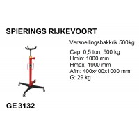 Versnellingsbakkrik 0,5ton