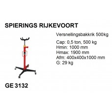 Versnellingsbakkrik 0,5ton