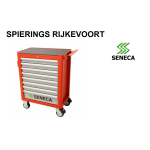 Gereedschapwagen Seneca gevuld 293 delig