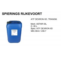 ATF DEXRON II D Transmissieolie 20L