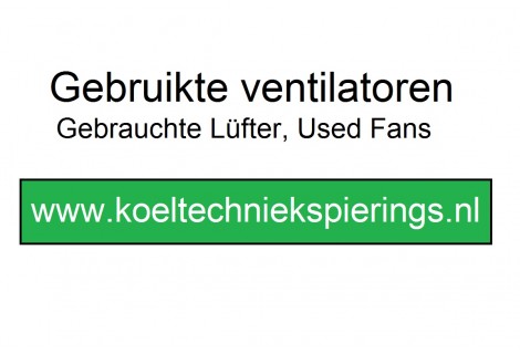 Ventilator Gebruikte