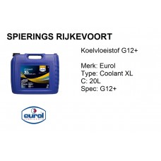 Koelvloeistof G12+ Eurol Coolant GLX 20L