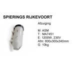 Afzuiging met filter 230V