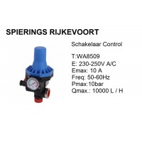 Specificiteit wees stil Treinstation Schakelaar waterpomp 240V - A.D.R. Spierings