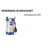 Dompelpomp 230v 