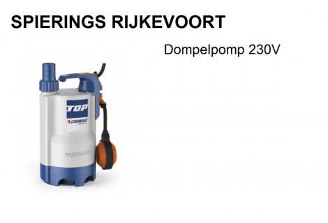 Dompelpomp 230v 