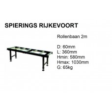 Rollenbaan 2m