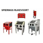 Straalketel 80L met afzuiging