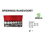 Doppenset 1” 15 delig Seneca 