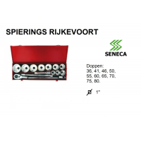 Doppenset 1” 15 delig Seneca 