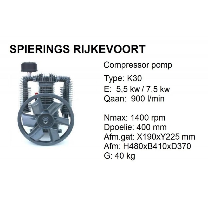 titel Ingrijpen Mand k30 Chinook Shamal 900L/min compressorpomp inc verzendkosten - A.D.R.  Spierings