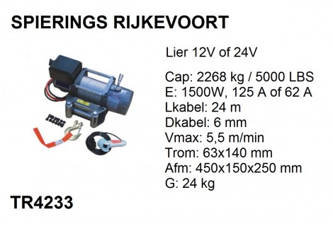 Lier 2268kg 12V