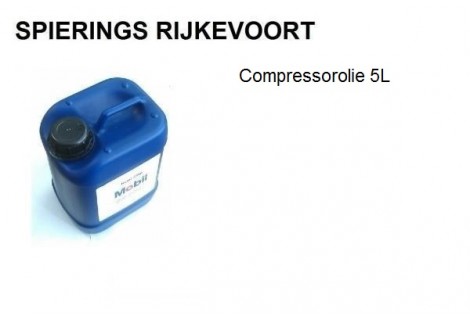 Compressorolie Mobil 5L inc Verzenden NL