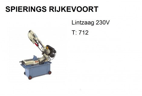 Lintzaagmachine T 712 230V