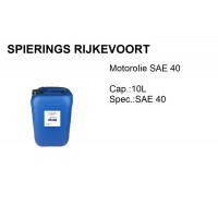 SAE 40 Motorolie 10L