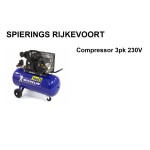 Compressor 3pk 250L/min 230V Michelin