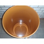 vat 200L staal, met deksel en klemband drum model 2