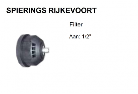 Filter Compleet 1/2"