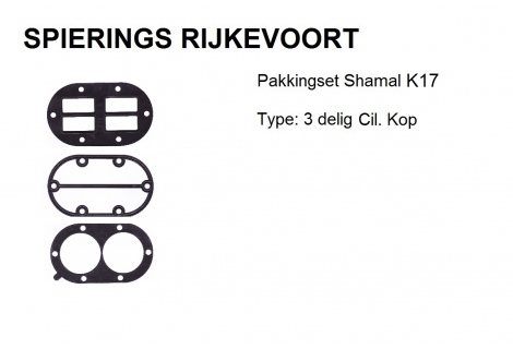 k17 Chinook Shamal pakkingset