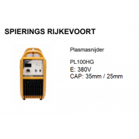 Plasmasnijder 100A 35mm 380V PL100HG SOLDATECH