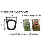 Rubber ring voor jerrycan inc verzenden NL