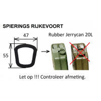 Rubber ring voor jerrycan inc verzenden NL Rubber ring voor jerrycan inc verzenden NL