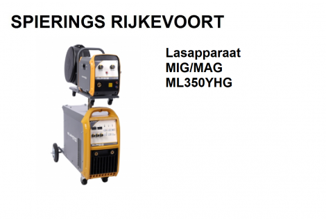 lasapparaat MIG/MAG 350A Soldatech