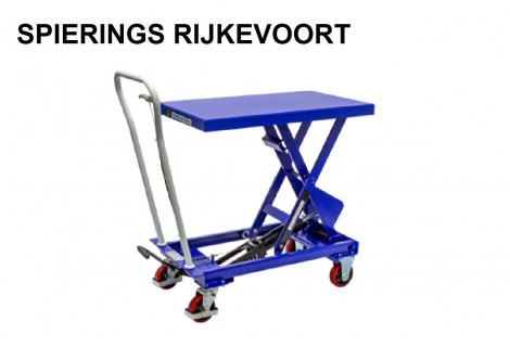 Verrijdbare heftafel 500kg