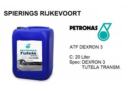 ATF DEXRON III G Petronas ATF TUTELA GI/E 20L