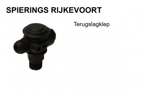 Terugslagklep  Terugslagklep