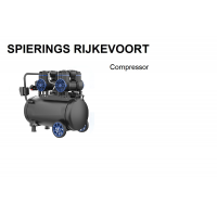 Compressor 3,6pk 410L/min 230v Olievrij