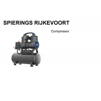 Compressor 1,2pk L/min 230v Olievrij