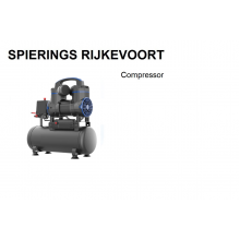 Compressor 1,2pk L/min 230v Olievrij