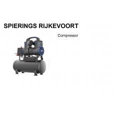 Compressor 1,2pk L/min 230v Olievrij