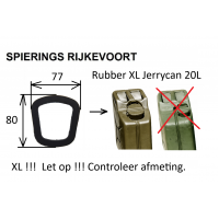 Rubber ring voor XL jerrycan inc verzenden NL