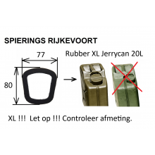 Rubber ring voor XL jerrycan inc verzenden NL