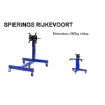 Motorsteun 680kg